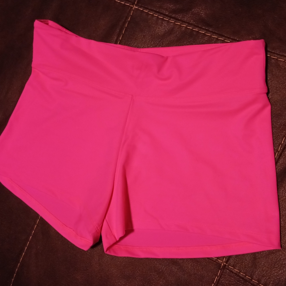 Victoria Sport Short Booty Workout Shorts Size L EUC